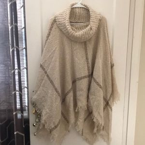 Pullover Sweater Poncho